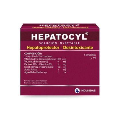  HEPATOCYL x 5 Ampolla Inyectable356765