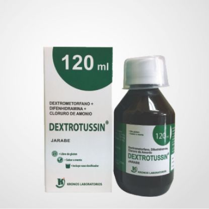  DEXTROTUSSIN 12.5 mg x 125 mg x 15 mg KRONOS Jarabe356789