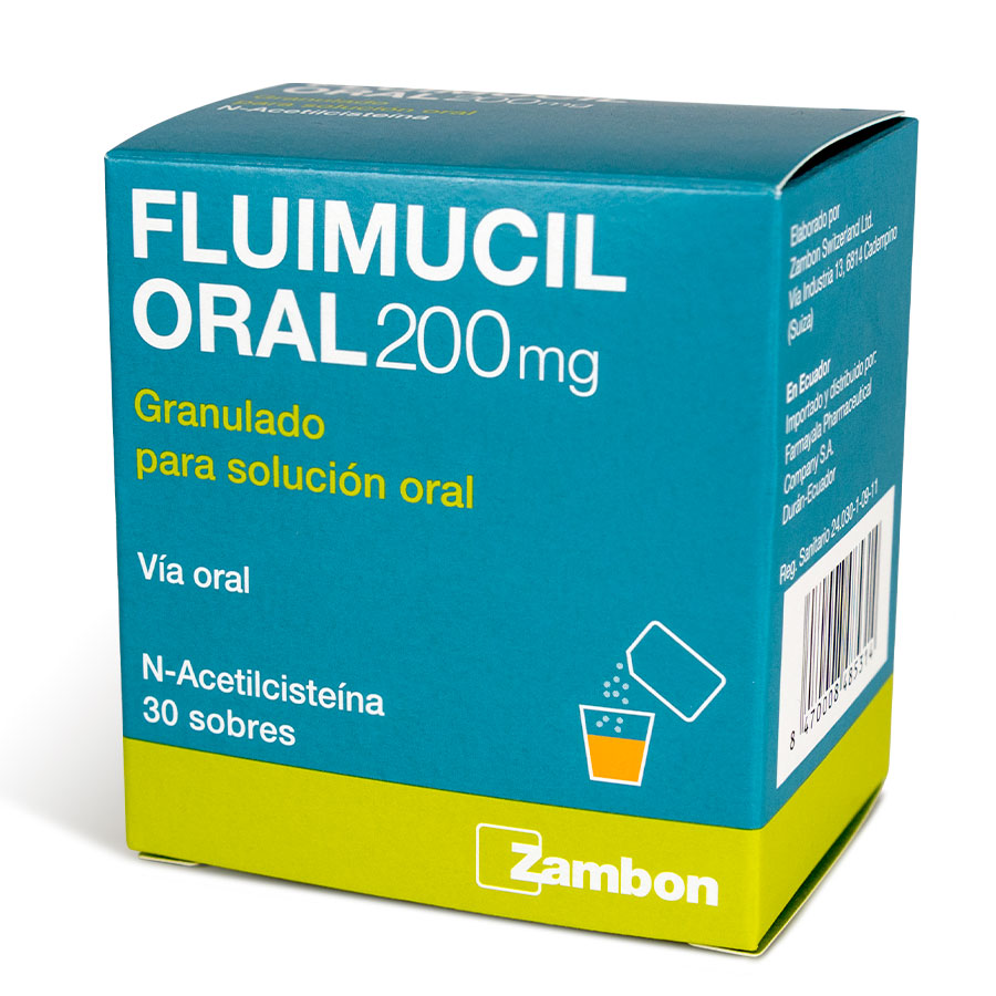  FLUIMUCIL 200 mg en Polvo x 30356899