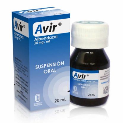  AVIR 20 mg QUIMICA ARISTON Suspensión356926