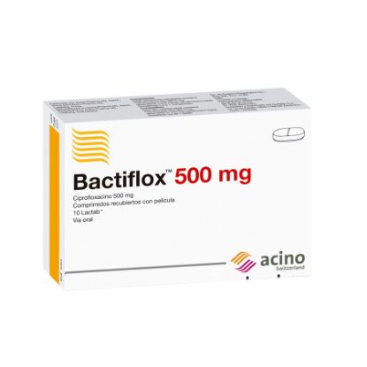  BACTIFLOX 500 mg ACINO x 10 Comprimidos357150