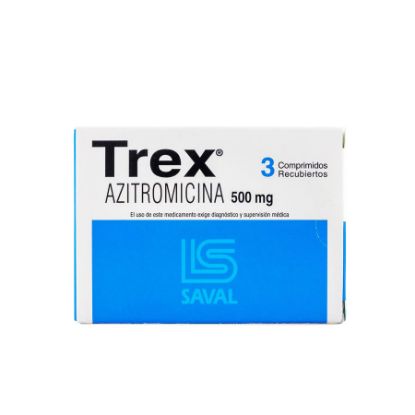  TREX 500 mg ECUAQUIMICA x 3 Comprimidos357151