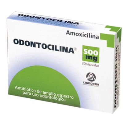  ODONTOCILINA 500 mg LAMOSAN x 20 Cápsulas357165
