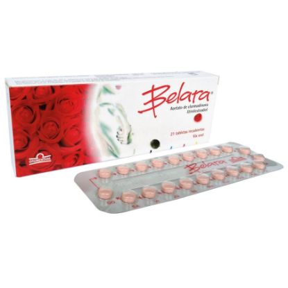 BELARA 0.030 mg x 2 mg GRUNENTHAL Tableta Recubierta357278