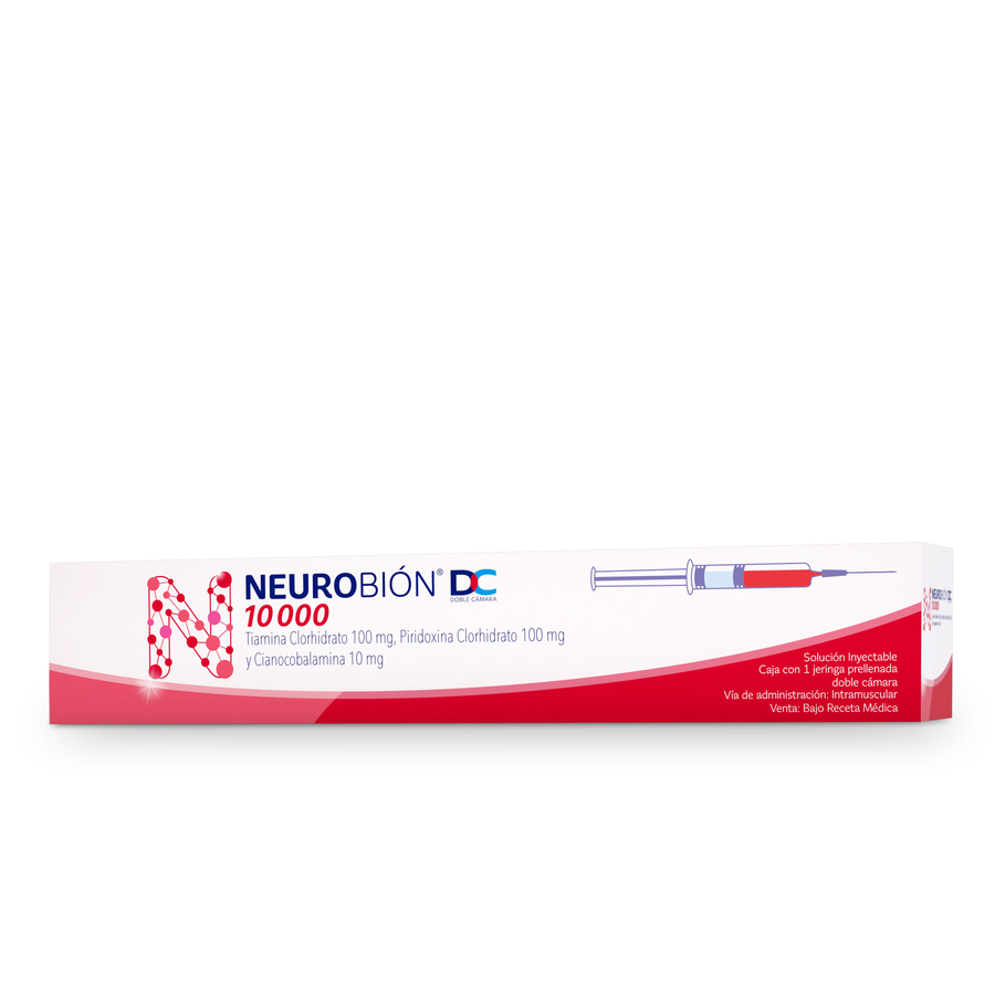  NEUROBION 100 mg x 100 mg x 10 mg PROCTER & GAMBLE Ampolla Prellena357428