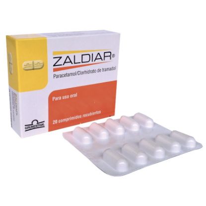 ZALDIAR 37,50 mg x 325 mg GRUNENTHAL x 20 Comprimido Recubierto357465