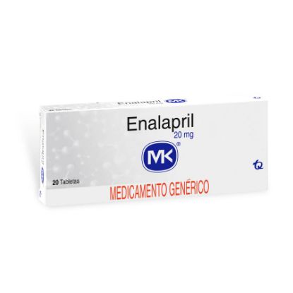  ENALAPRIL 20 mg TECNOQUIMICAS x 20 Tableta357473