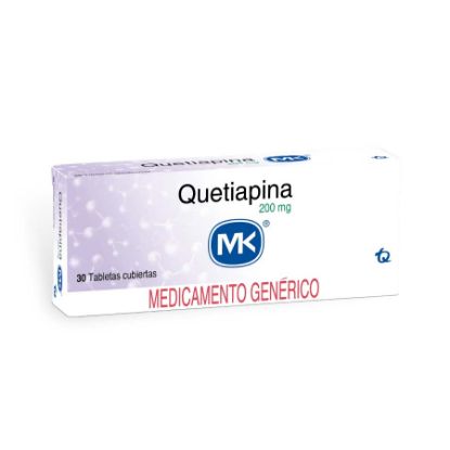  QUETIAPINA 200 mg TECNOQUIMICAS x 30 Tableta357570