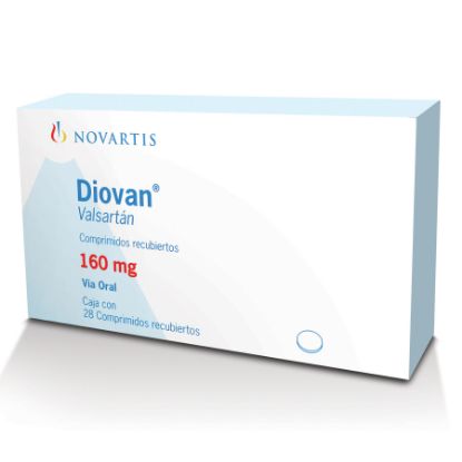  DIOVAN 160 mg INTERPHARM x 28 Comprimido Recubierto357586