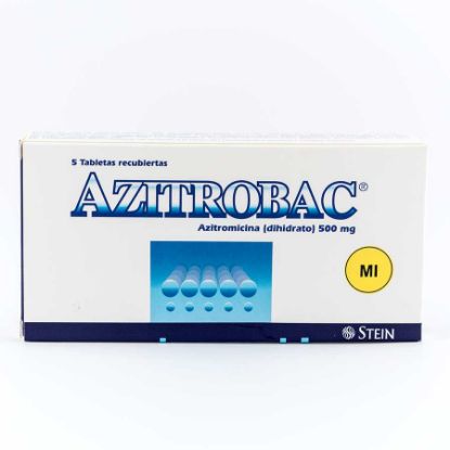 AZITROBAC 500 mg x 5 Tableta Recubierta357650