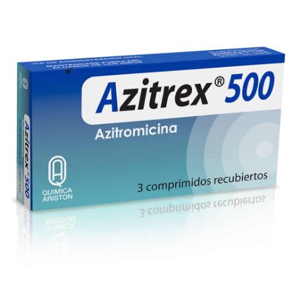  AZITREX 500 mg QUIMICA ARISTON x 3 Tableta357745
