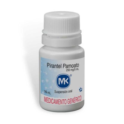  PIRANTEL PAMOATO 250 mg TECNOQUIMICAS Suspensión357760
