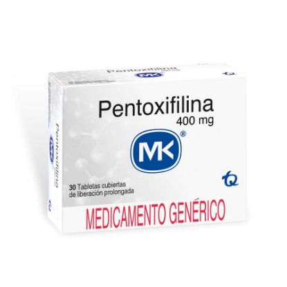  PENTOXIFILINA 400 mg TECNOQUIMICAS x 30 Tableta357871