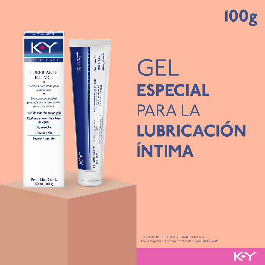  Gel lubricante K-Y para resequedad vaginal 100 gr357876