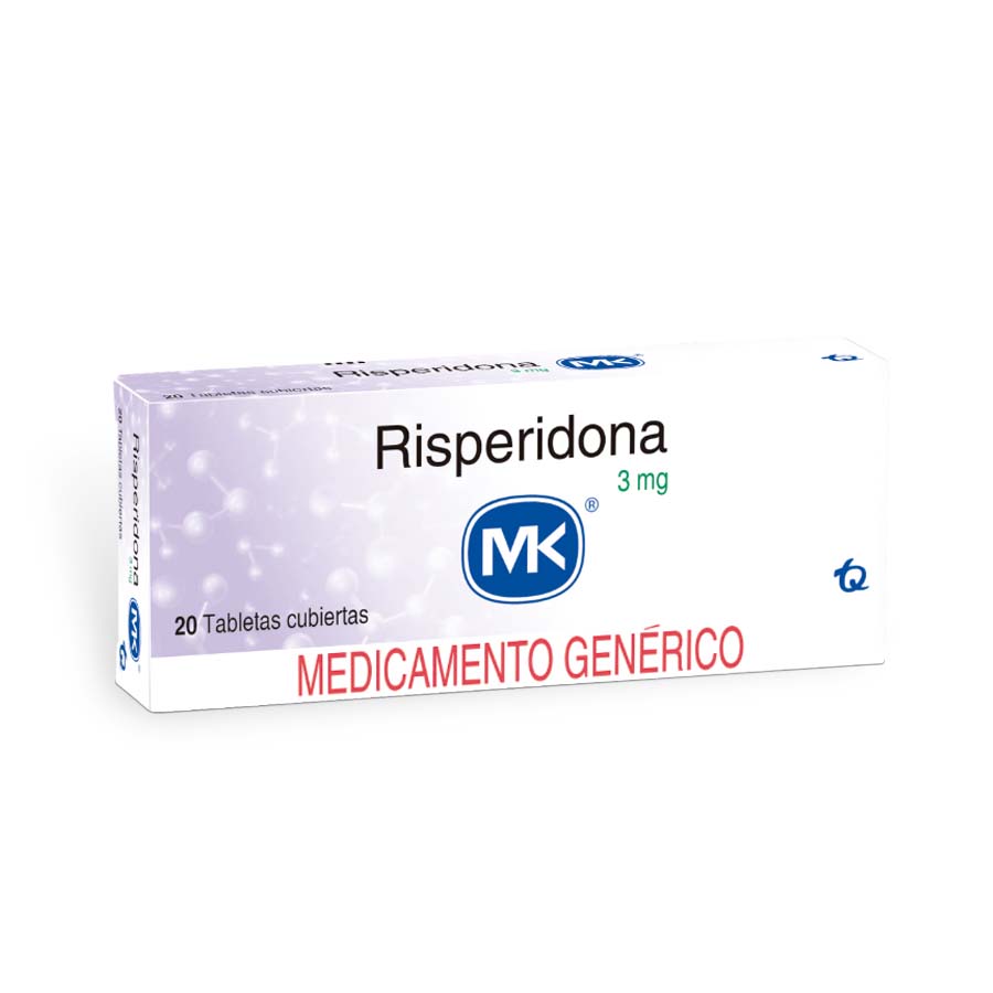  RISPERIDONA 3 mg TECNOQUIMICAS x 20 Tableta357929