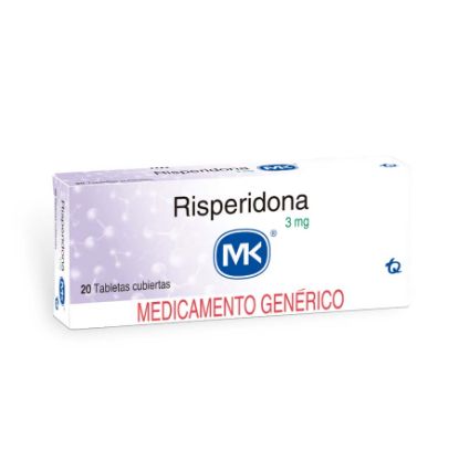  RISPERIDONA 3 mg TECNOQUIMICAS x 20 Tableta357929