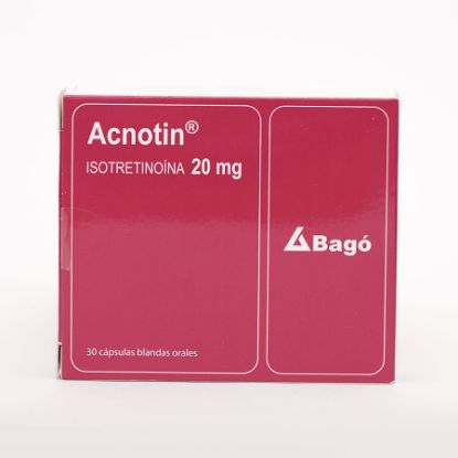  ACNOTIN 20 mg x 30 Cápsulas Blandas357956