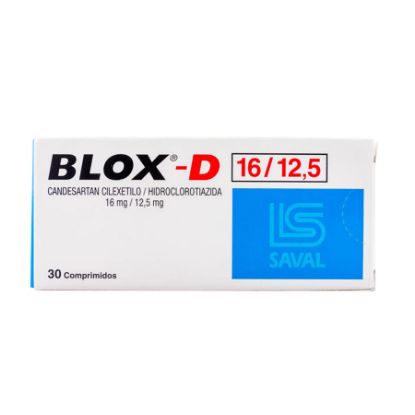 BLOX 16 mg x 12.5 mg ECUAQUIMICA x 30 Comprimidos358034