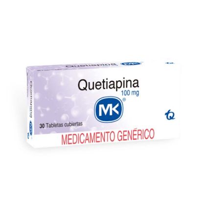 QUETIAPINA 100 mg TECNOQUIMICAS x 30 Tableta358334