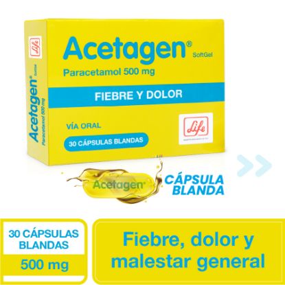  ACETA MIGRA 500 mg x 100 mg x 1 mg LIFE  x 20 Comprimidos Recubiertos358483
