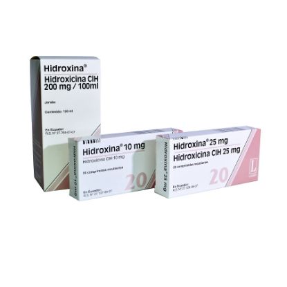  HIDROXINA 25 mg x 20 Comprimidos358486