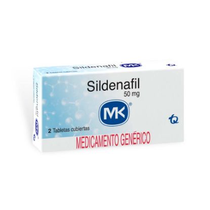  SILDENAFIL 50 mg TECNOQUIMICAS x 2 Tableta Recubierta358555