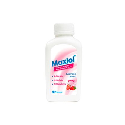  Antiácido MAXIOL Fresa 500 mg x 260 mg x 100 mg Suspensión 360 ml358646