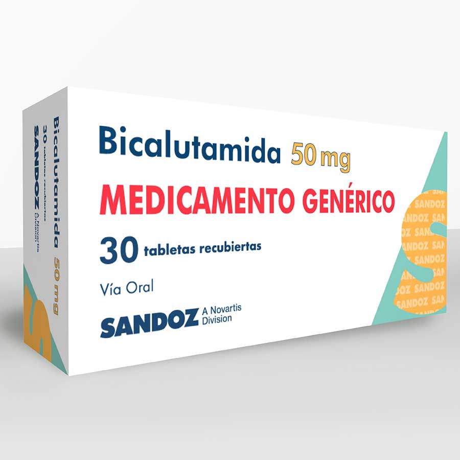  BICALUTAMIDA 50 mg NOVARTIS x 30 Comprimido Recubierto359084