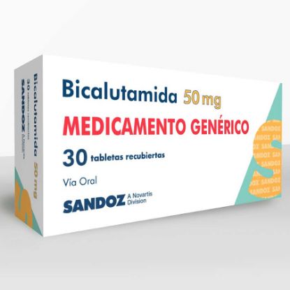  BICALUTAMIDA 50 mg NOVARTIS x 30 Comprimido Recubierto359084