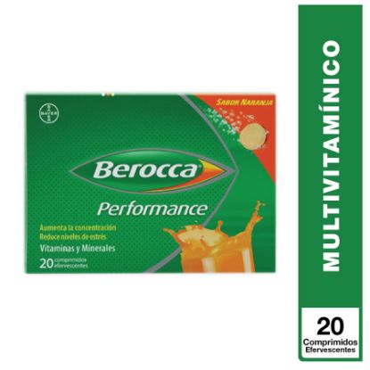  BEROCCA Performance Naranja x 20 comprimidos efervescentes359493