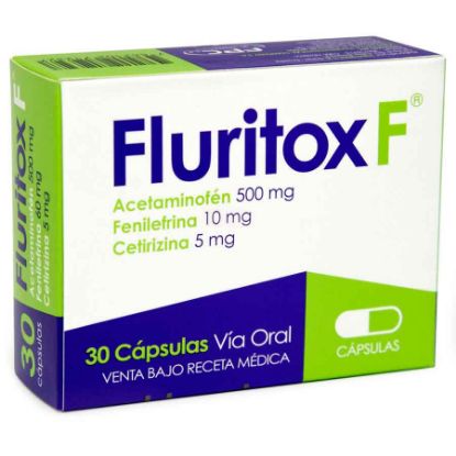  FLURITOX 500 mg x 10 mg x 5 mg Cápsulas x 30359845