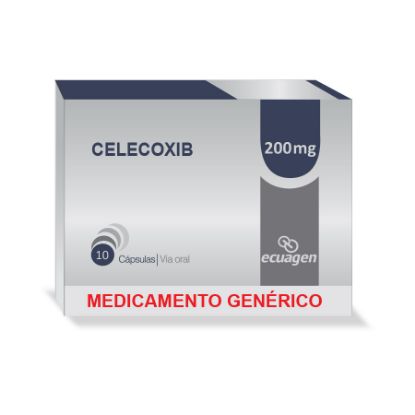  CELECOXIB 200 mg ECUAGEN x 10 Cápsulas359925