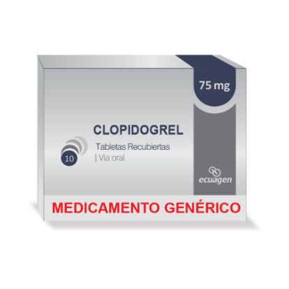  CLOPIDOGREL 75 mg ECUAGEN x 10 Tableta359945