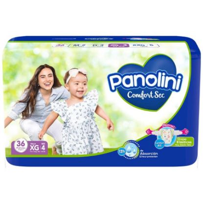  Pañal PANOLINI Comfort Sec X-Large 96693 36 unidades360048