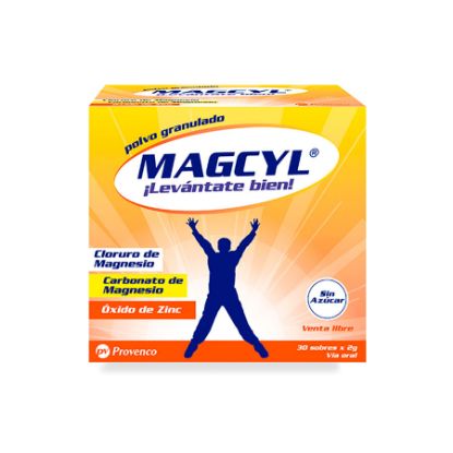 MAGCYL 1854 mg x 124 mg x 15,6 mg Polvo Granulado x 30360152