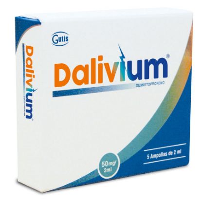  DALIVIUM 50 mg GUTIS x 5 Ampolla Inyectable360197