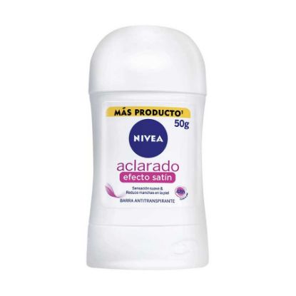  Desodorante Femenino NIVEA Aclarado Efecto Satín en Barra 99836 50 g360320