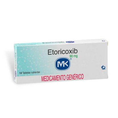  ETORICOXIB 90 mg TECNOQUIMICAS x 14 Tabletas Cubiertas360335