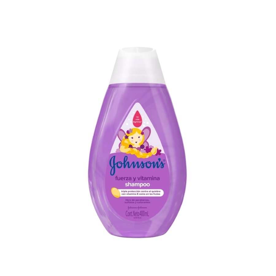  Shampoo JOHNSON&JOHNSON Baby Fuerza y Vitamina 100610 400 ml360401