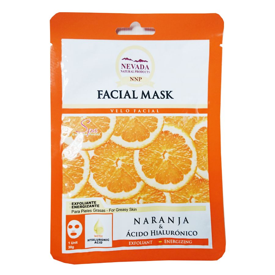  Mascarilla Facial NEVADA NATURAL PRODUCTS Naranja 100875 30 g360416