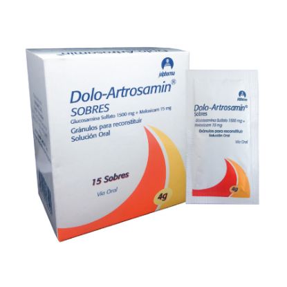  DOLO-ARTROSAMIN 15 mg x 1500 mg DYVENPRO x 15 en Polvo360424
