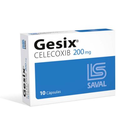  GESIX 200 mg ECUAQUIMICA x 10 Cápsulas360629