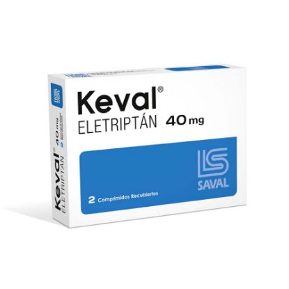  KEVAL 400 mg ECUAQUIMICA x 2 Comprimidos360631