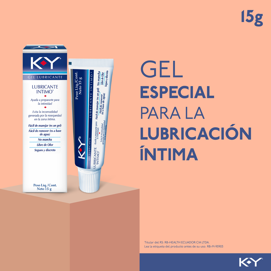  Gel lubricante K-Y para resequedad vaginal 15 gr360719