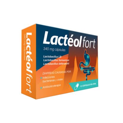  LACTEOL 340 mg Cápsulas x 12360816