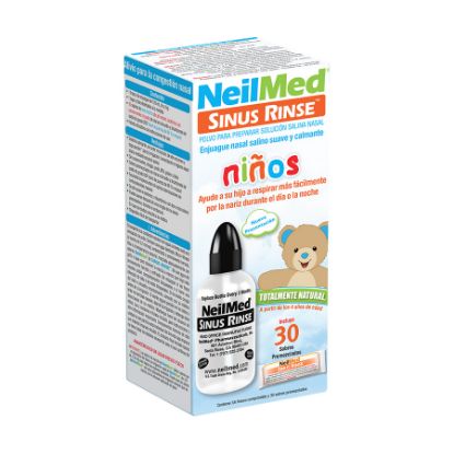  NEILMED SINUS RINSE Sinus Rinse Niño en Polvo + Solución para enjuague  en Polvo 105246 30 sobres360914