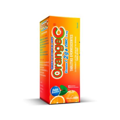  Vitamina C ORANGE C 14mg Tabletas Efervescentes 2grx10361057