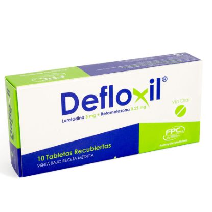  DEFLOXIL 5/0.25mg FARMAYALA x 10 Tabletas recubiertas361238