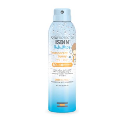  ISDIN Fotoprotector Transparent Spray Wet Skin Pediatrics  108568 FPS 50 250 ml361436