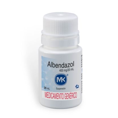  ALBENDAZOL 400 mg TECNOQUIMICAS Suspensión362622